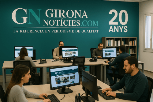 Girona Notícies cumple 20 años y se consolida como el digital catalán que más crece Girona Notícies cumple 20 años y se consolida como el digital catalán que más crece